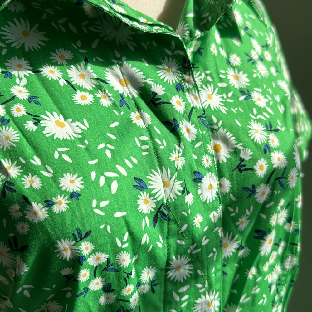 Tommy Hilfiger green Daisy Shirt Dress